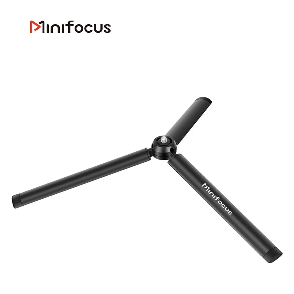 Mini Metal Tripod for DJI Zhiyun Feiyu Gimbal Grip Handle Stabilizer DSLR Camera Monopiede 1/4" screw-wheel
