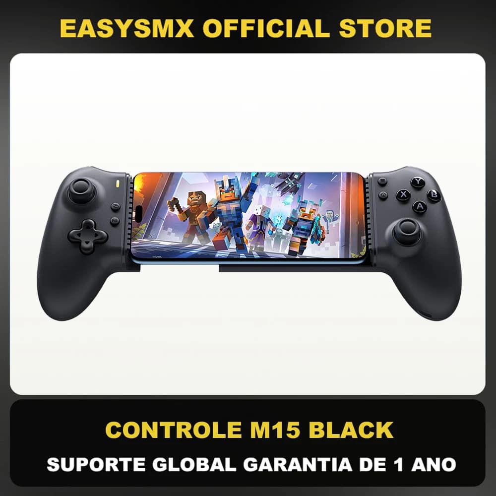 EasySMX M15 Bluetooth Controller for Mobile Phone Compatible with Android/iPhone/Cloud Gaming/Xbox Game Pass/PS Remote Play/Switch 1/2