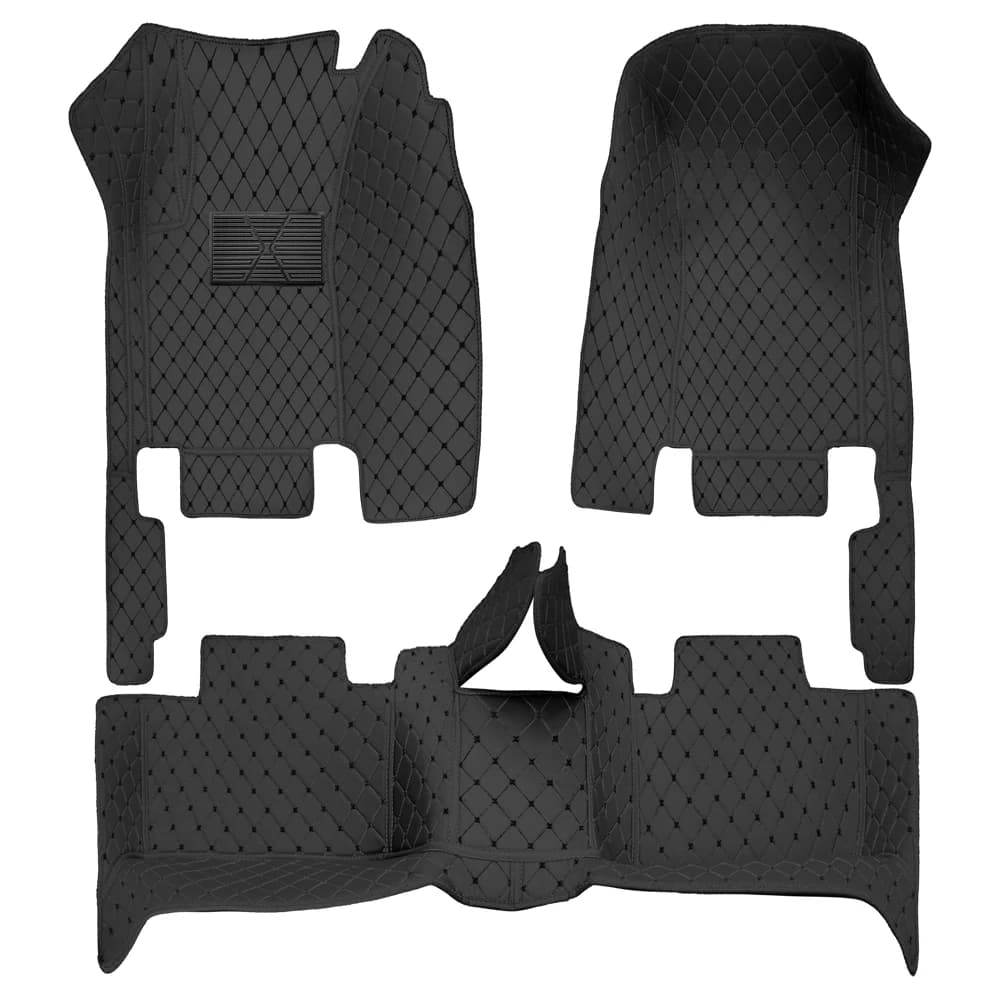 Tappetini auto per BMW M6 4 porte 2013-2015 Accessori interni auto Tappeti in pelle Tappeti Rilievi del piede