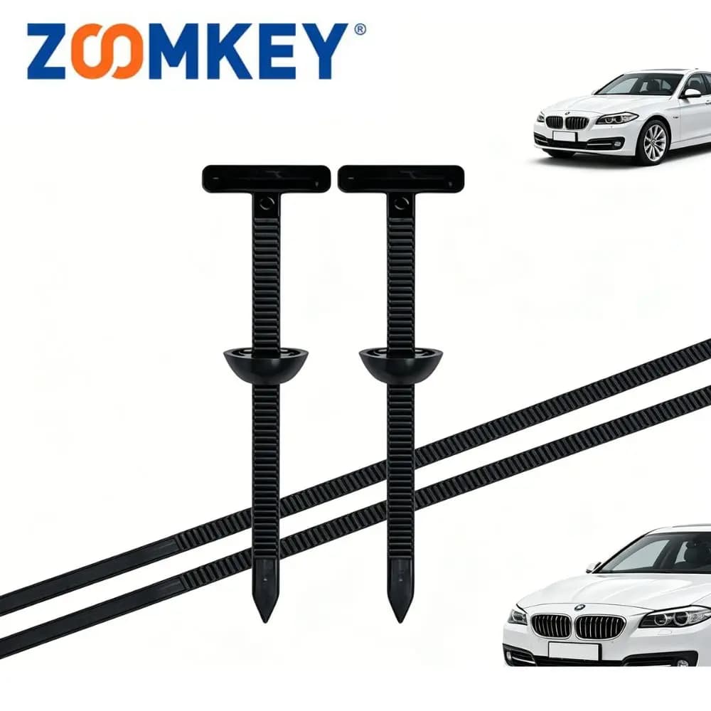 50PCS 100 PCS 200PCS 300PCSNylon Universal Cable Tie Buckle Heavy Duty Self-Locking Zip Ties Holder