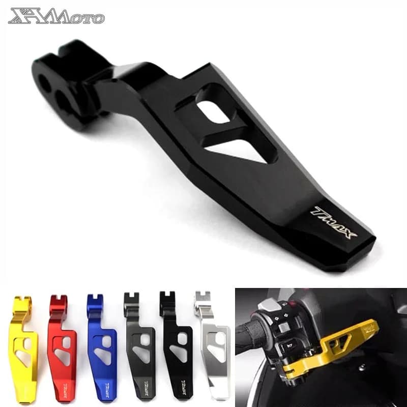 Leva freno di stazionamento in alluminio CNC per moto Yamaha TMAX 500 500 2008 2009 2010 2011 TMAX 530 2012 2013 2014 2015 2016 2017
