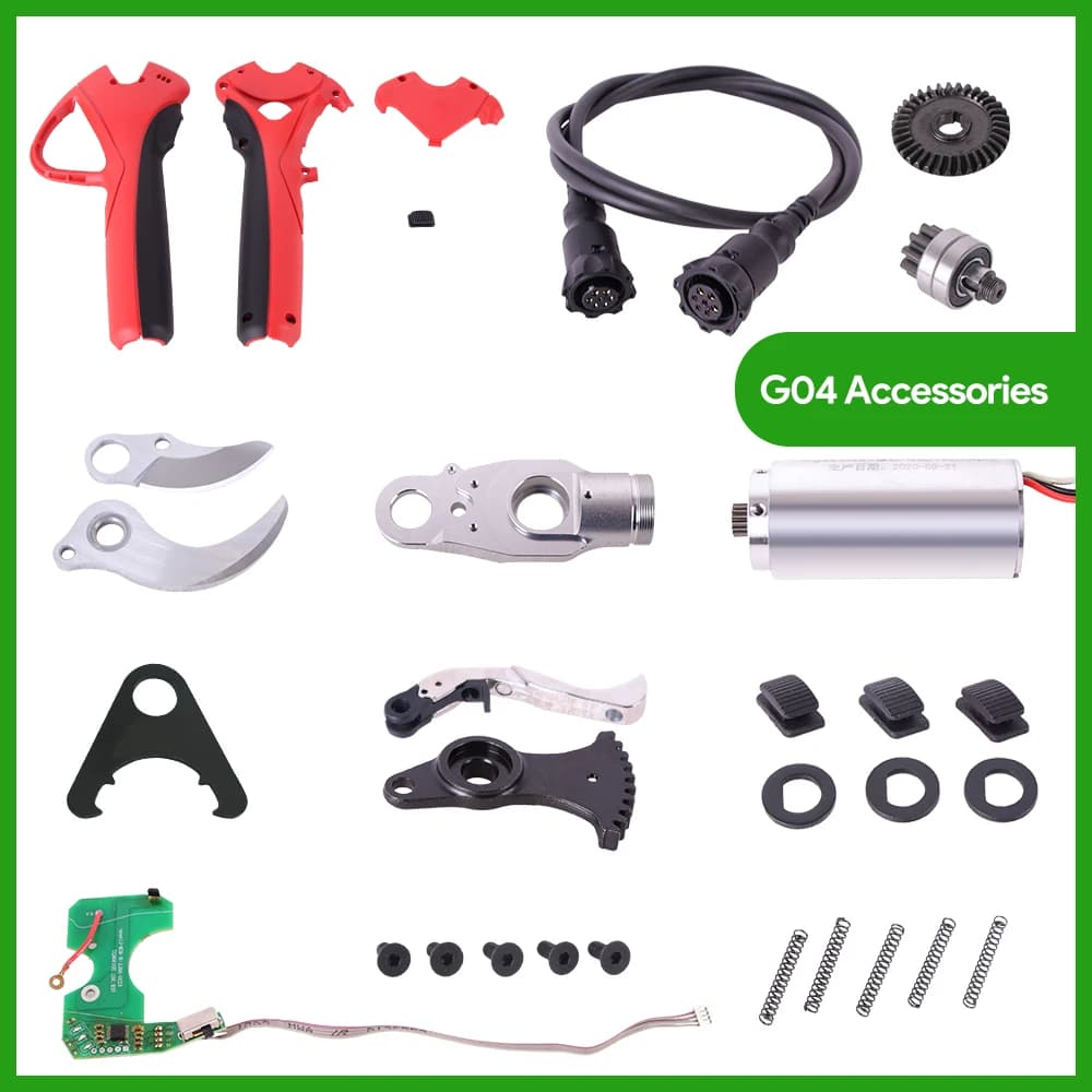 SWANSOFT Accessories for Electric Shears G04 Progressive Repair Lithium Battery Charging (No.1-15)