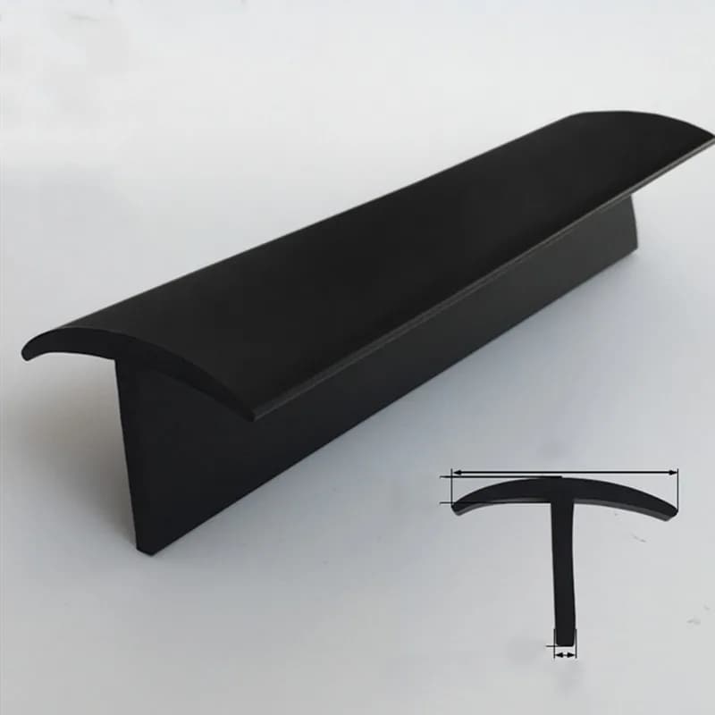 Guarnizione con profilo a T EPDM: striscia di tenuta a forma di T resistente ai raggi UV, guarnizione a T per finestre e porte, automobilistici, solari, elettrodomestici