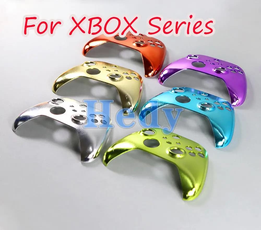 Guscio anteriore dell'alloggiamento di placcatura di ricambio 1PC per la copertura superiore del controller Xbox Series S per la custodia del controller XboxSeries X