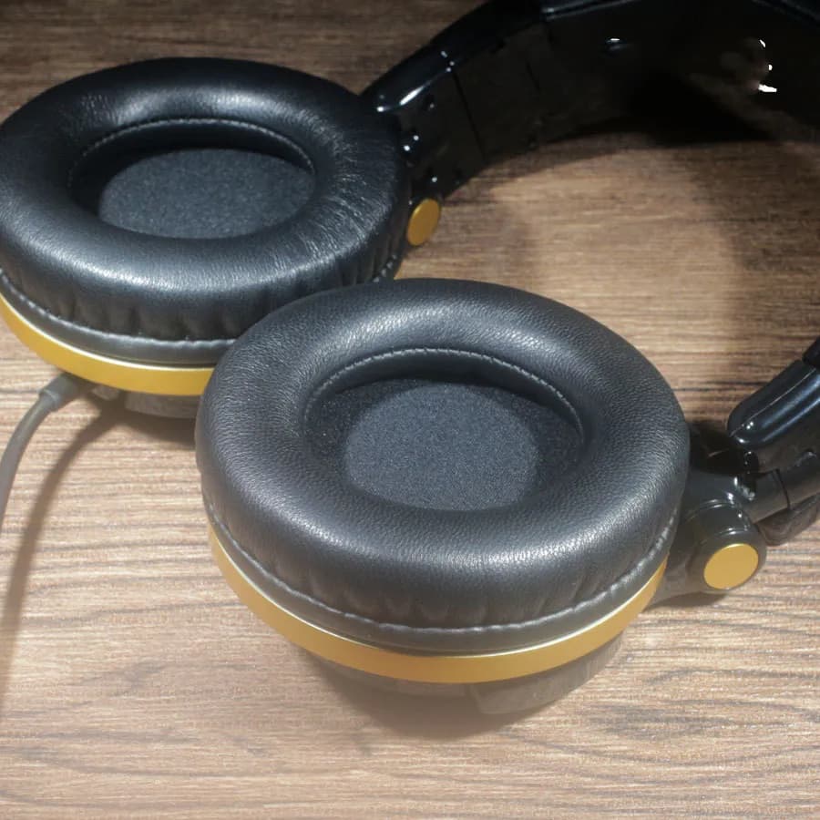 Cuscinetti auricolari in pelle di pecora per audio-technica ATH-PRO700 cuffie cuscinetti auricolari in schiuma cuscinetti auricolari in Memory