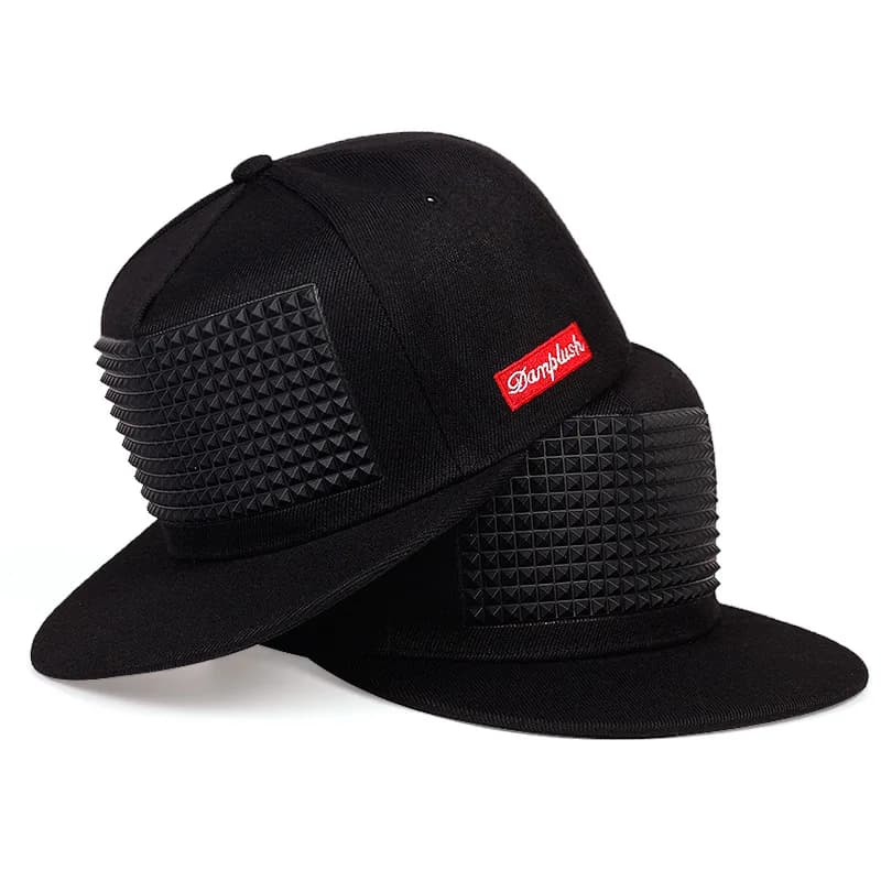 Cappello hip-hop da donna casual in tinta unita Moda uomo e donna Berretto da baseball regolabile Cappello a tesa piatta con stampa offset da strada coreano