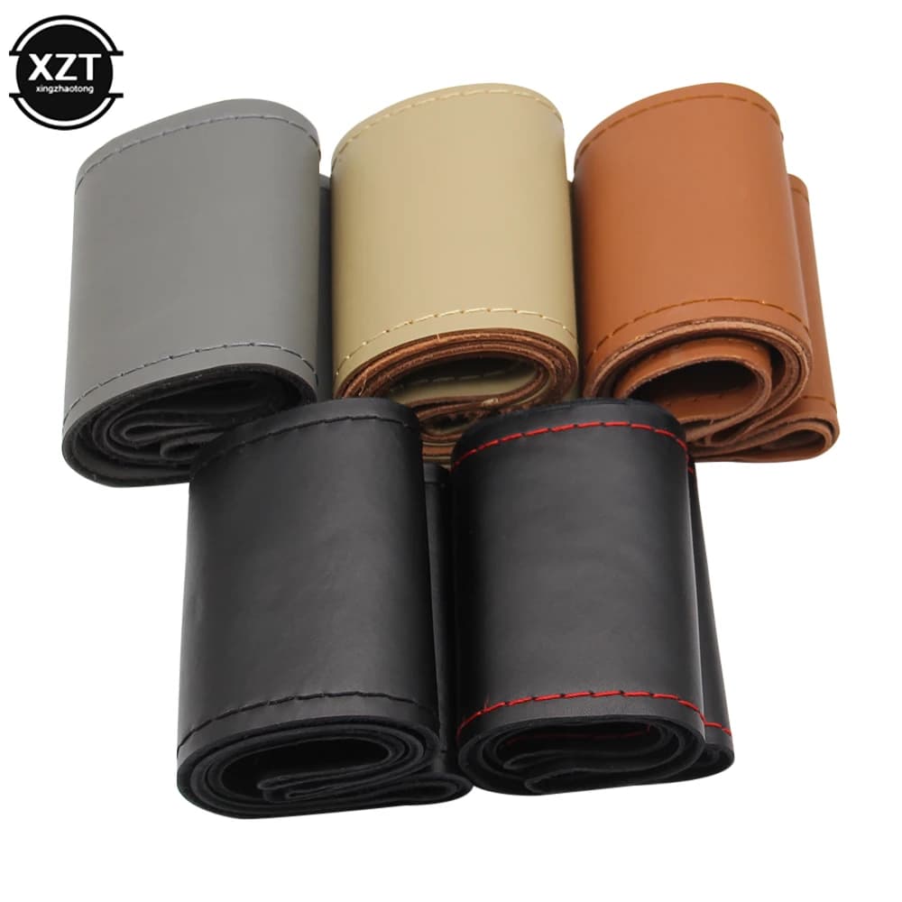 Leather cover 42/45/47/50 CM for Bus, Truck, Car, Compatible with BENZ, IVECO, Cummins, TRUCK, Bus, Van, Lorry