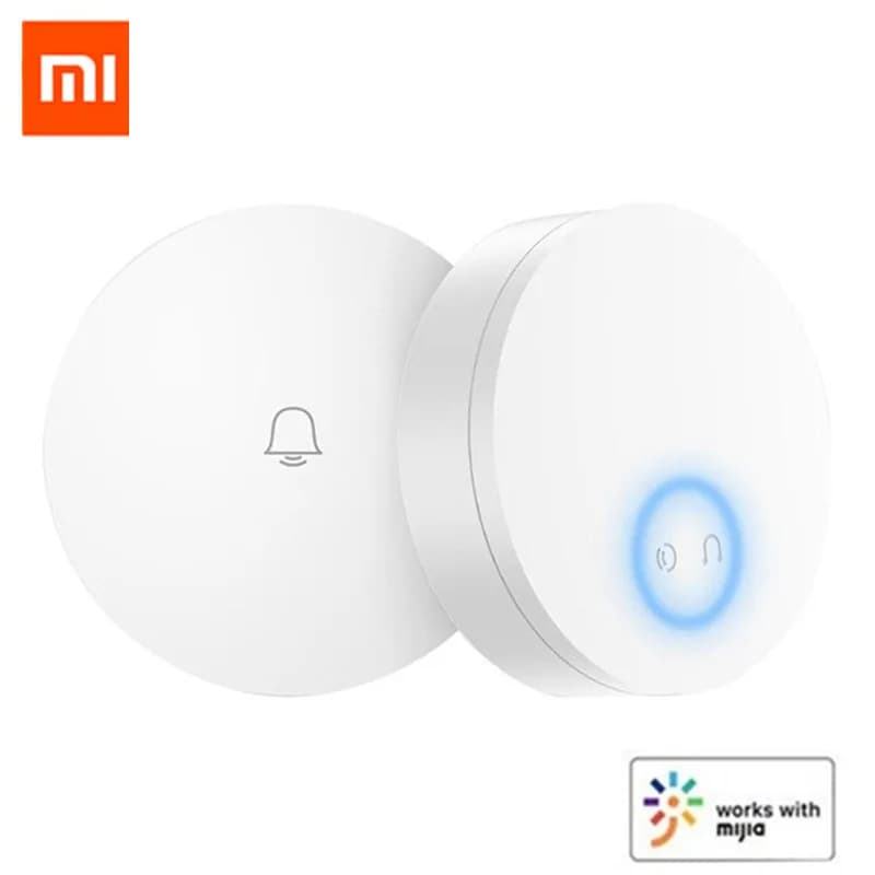 Xiaomi Norma Mijia Linptech Wifi Auto-Power-Wireless Doorbell Working Gener with Memory Function Mijia Intelligent Control App Ac 110-240V