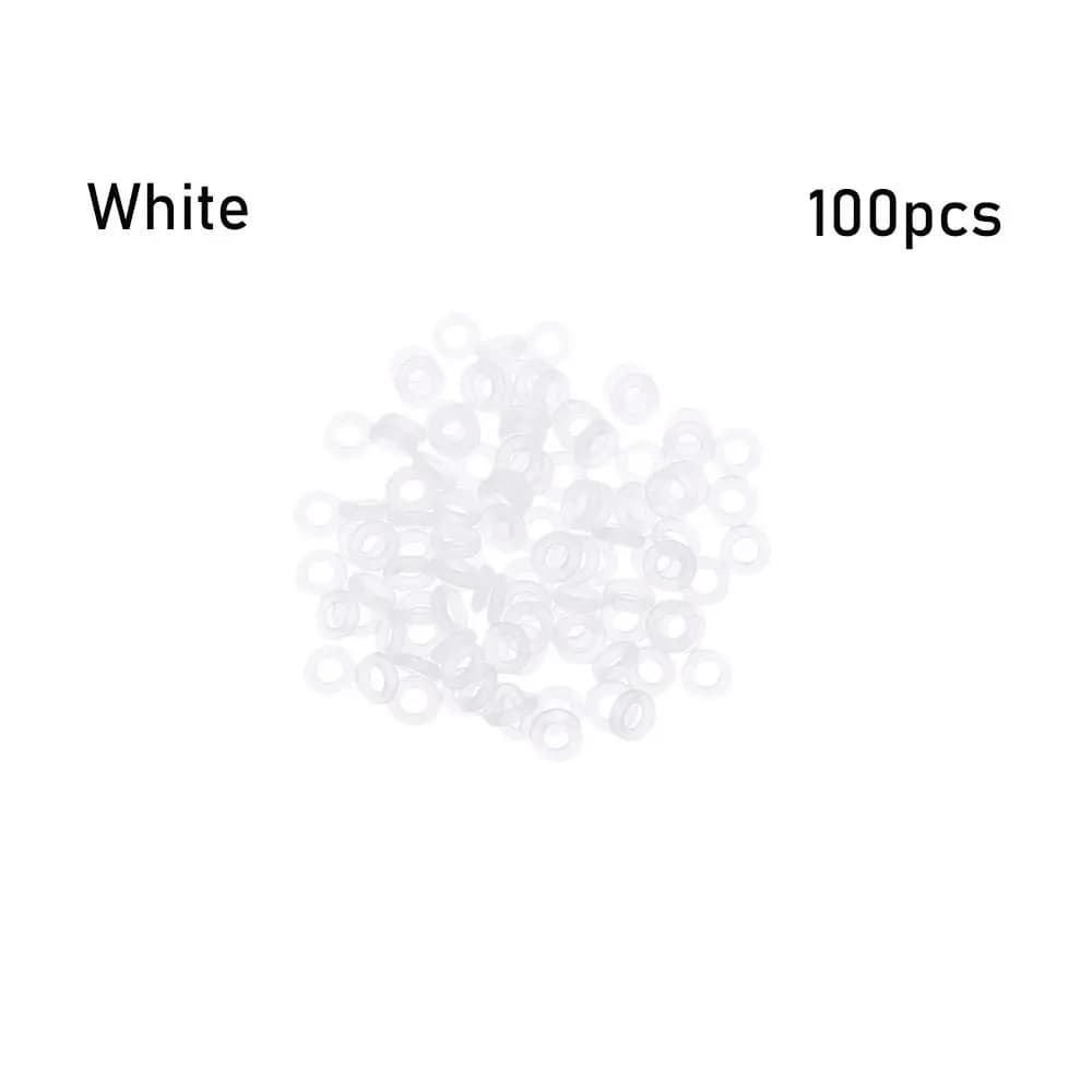 50/100PCS Vendita calda Accessori sportivi Occhielli Steli/Voli Broadhead Sostituisci freccette Punte di freccia Guarnizione Grip Rondella O Ring in gomma