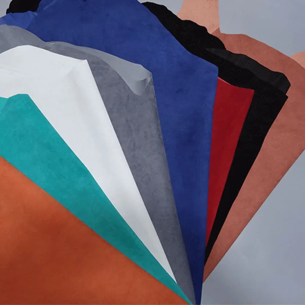 Multi colore di maiale Genuino split scarpe fodera in borsa in pelle scamosciata Nascondere materiale di cuoio reale Della Pelle couro piel de cuero intero pezzo FAI DA TE