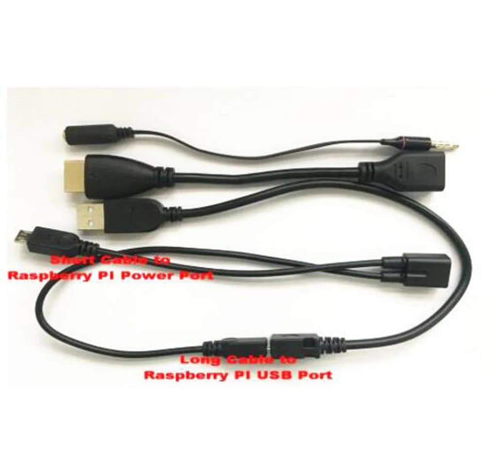 Per Raspberry PI 3 cavi set per NEO GEO X Dock Station