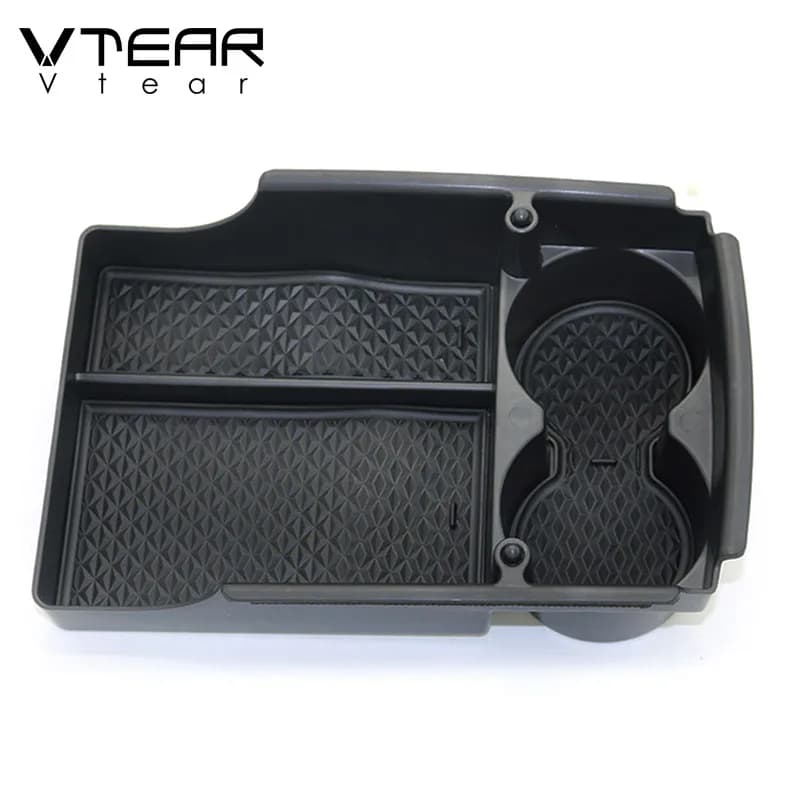 Vtear Per Tesla Modello XS S S Scatola di Immagazzinaggio Auto Bracciolo Centrale Contenitore Titolare Interno Auto-Styling Accessori Parti di Decorazione