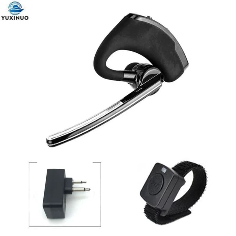 Cuffie Walkie Talkie a 2 pin PTT cuffie auricolari Bluetooth Wireless per Radio Motorola CP040 CP140 CP180 CP200 EP450 GP300