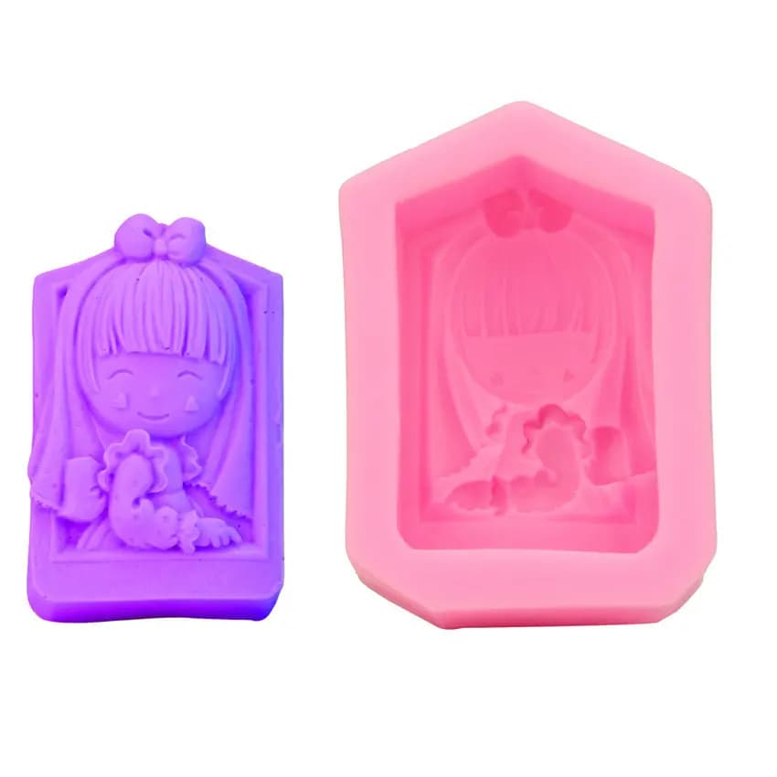 1 pz stampo in silicone stampo per sapone in silicone 3D fai da te nuovo arte artigianale stampo per sapone in silicone stampo artigianale stampo per candele fatto a mano fai da te
