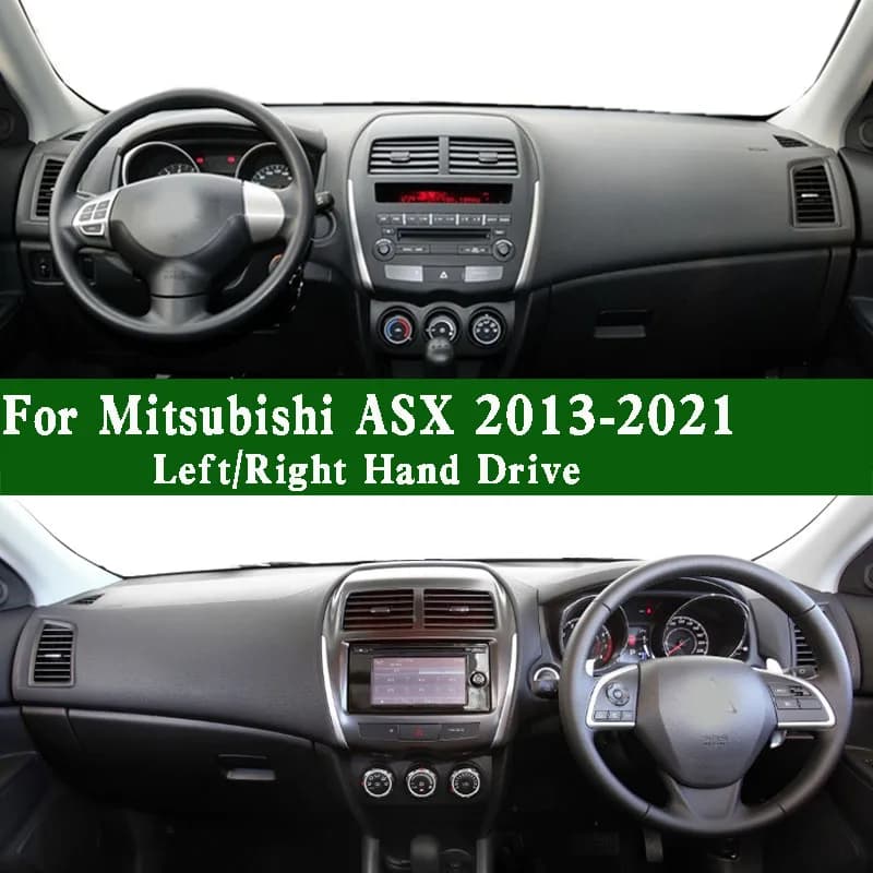 Per Mitsubishi ASX XLS MK1 2013-2025 Dash Zerbino Cruscotto Copertura Pannello Strumenti Protezione Solare Pad Protettivo Anti-sporco A Prova