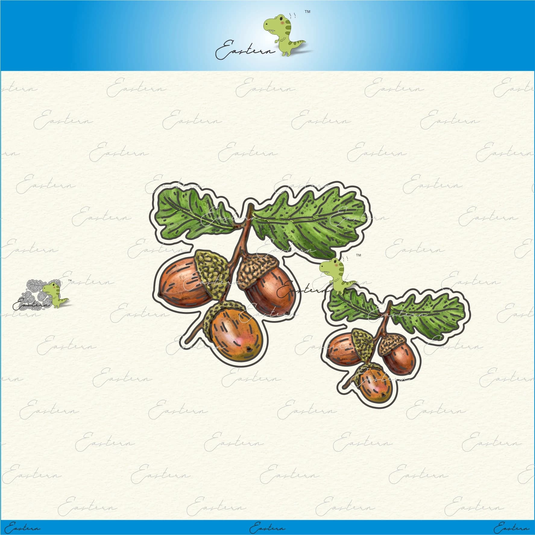 Oak Seeds Metal Cutting Die 2021 New DIY Prints Scrapbooking Paper Making Die Cut Crafts