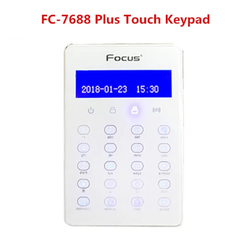 FC-7668pro Tastiera touch cablata per FC-7668pro TCP IP GSM GPRS Sistema di allarme Sistema di allarme PSTN