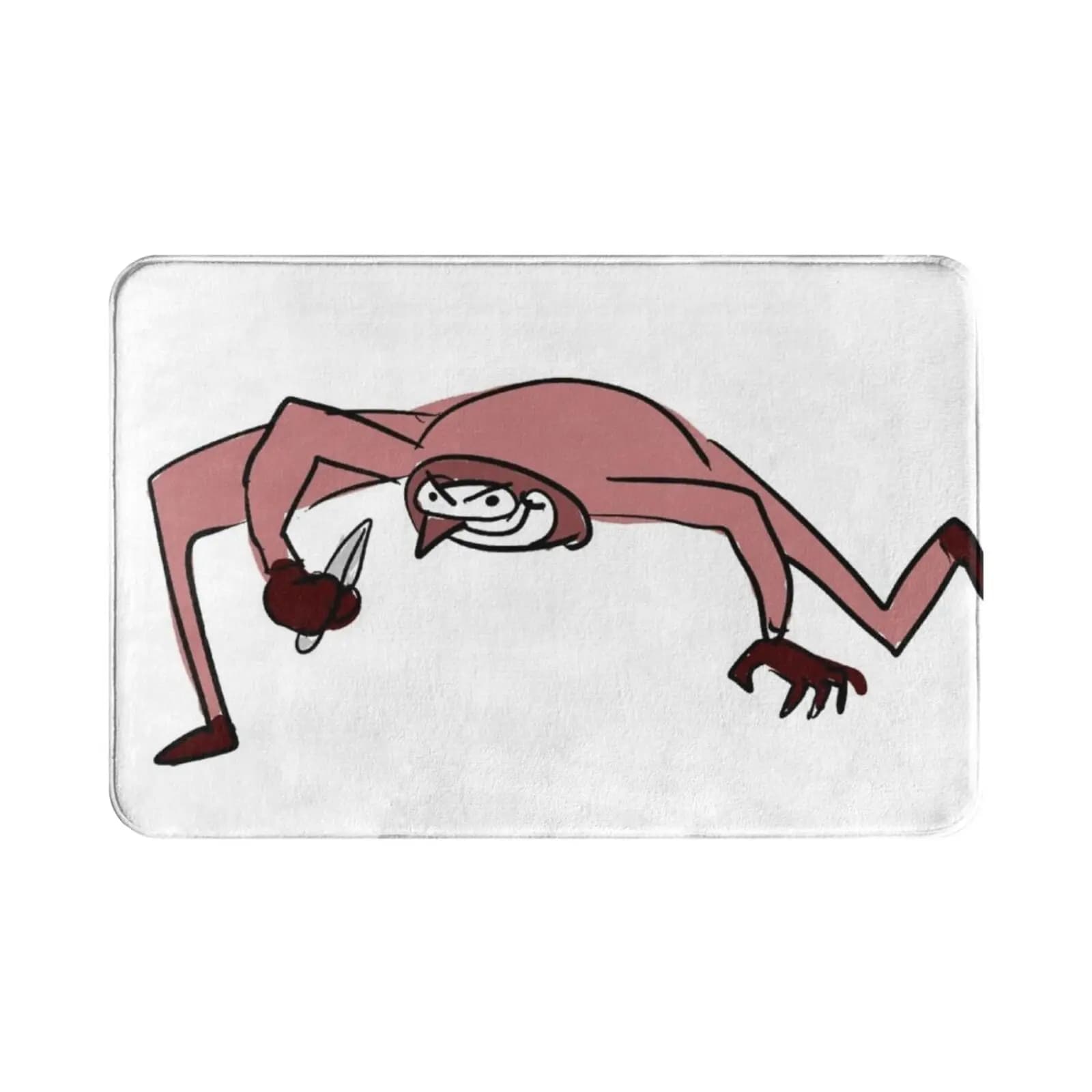 Disgustin Little Man Tappeto Tappetino Tappeto Cuscino Morbido antiscivolo Tf2 Team Fortress Team Fortress 2 Croissant Boy