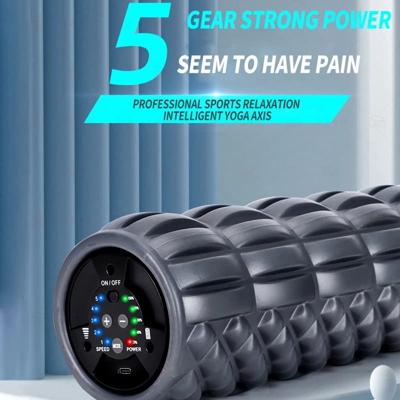 Massage shaft foam column Yoga EVA foam tree hammer Fitness, massage wheel muscle relaxation