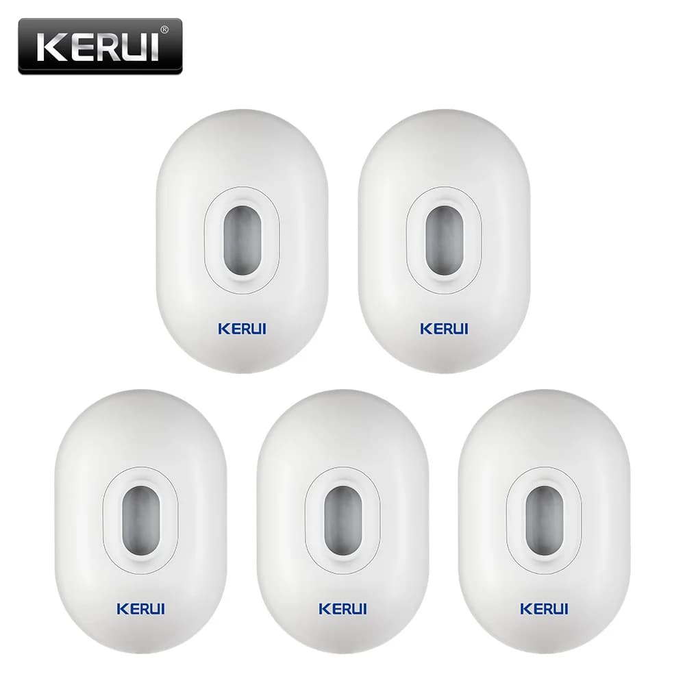 KERUI P861 Rilevatore di sensori di movimento PIR impermeabile esterno per sistema di allarme di sicurezza wireless 5 pz/lotto Allarme antifurto per garage vialetto