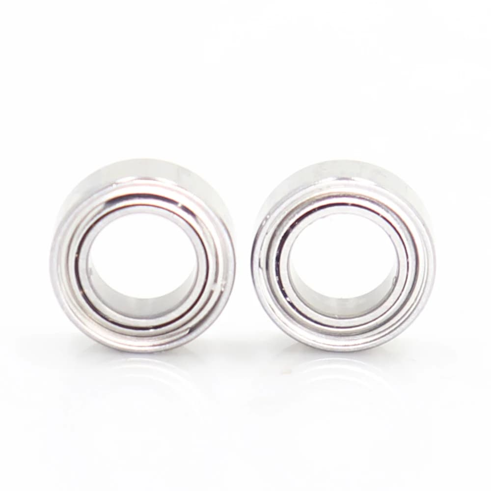 SMR74ZZ Cuscinetti per ruote da pesca ABEC-9 4*7*2,5 mm (2 pezzi) Cuscinetti per acqua di mare in acciaio inossidabile SMR74 Z ZZ
