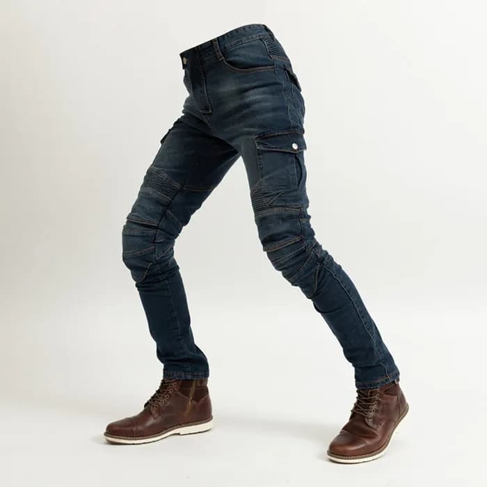 Nuova vendita calda 2020 PK B06 pantaloni da moto da corsa pantaloni da equitazione casual pantaloni da equitazione da moto elasticizzati sottili jeans da equitazione