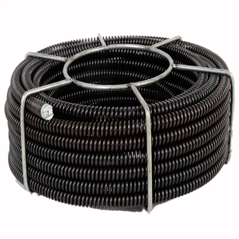 16mm diametro esterno 6m lunghezza cucina WC tubo di scarico draga spazzola strumento per la pulizia delle fognature con molla di prolunga e connettore