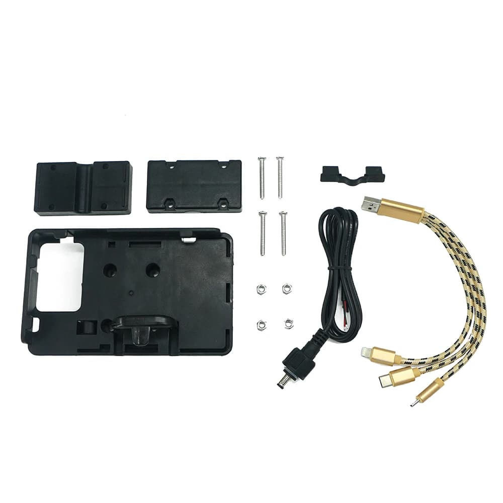 R1250GS Adventure Supporto Del Telefono Per BMW R1200GS Adv GS1200 gs1250 LC F700GS F800GS Supporto di Navigazione Caricatore USB Staffa Del Basamento