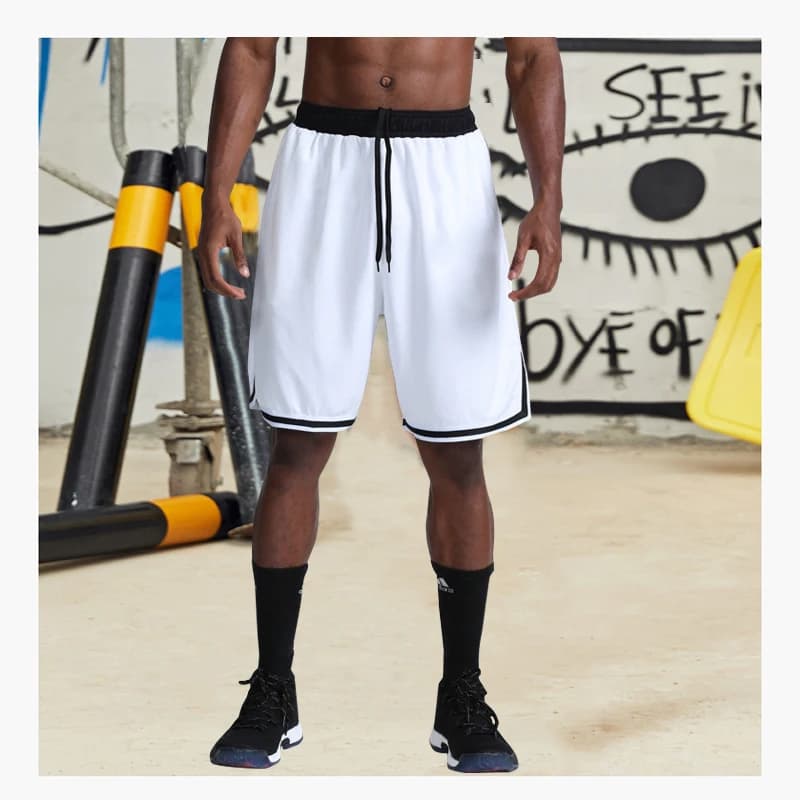 Summer Sports Shorts Men's Casual Five-Point Pants Trend Loose Basketball Outer Wear Big Pants Pants Mesh Thin Section