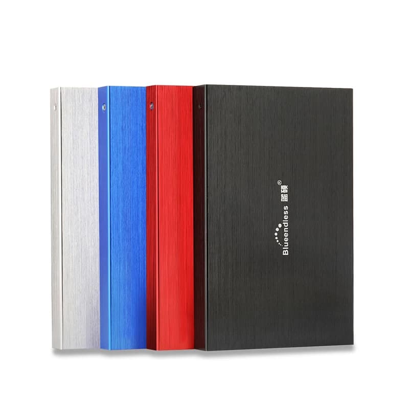 Blueendless Disco rigido esterno portatile da 2,5" USB3.0 750 GB 500 GB 2 TB 1 TB Dispositivi di archiviazione disco per PC desktop portatile