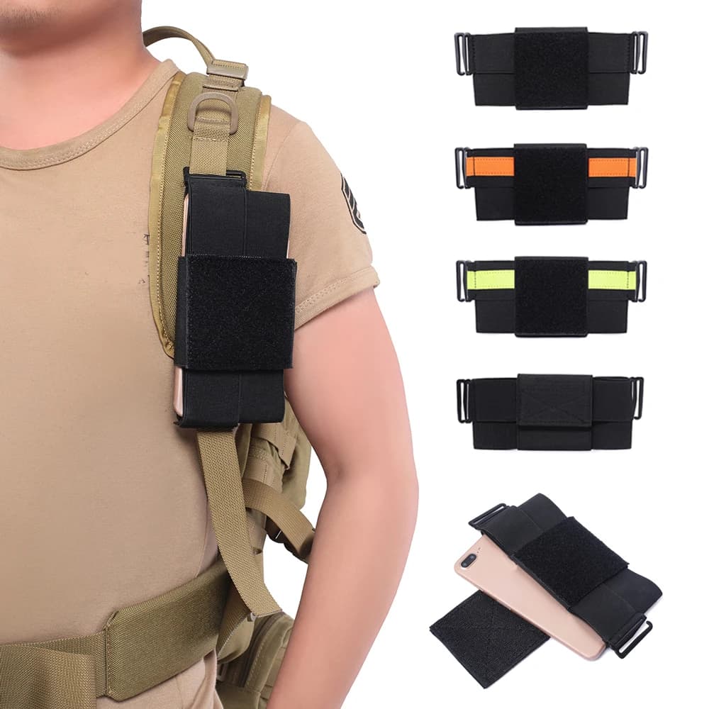 Phone Case Molle Belt EDC Waist Bag Backpack Outdoor Sports Case Racing Accessories for Hunting Bags