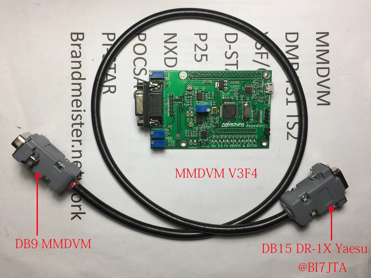 Da BI7JTA MMDVM Scheda ripetitore V3F4 per DMR C4FM/YSF,NXDN DSTAR POCSAG P25, supporto USB Raspberry Pi4 PI 4B
