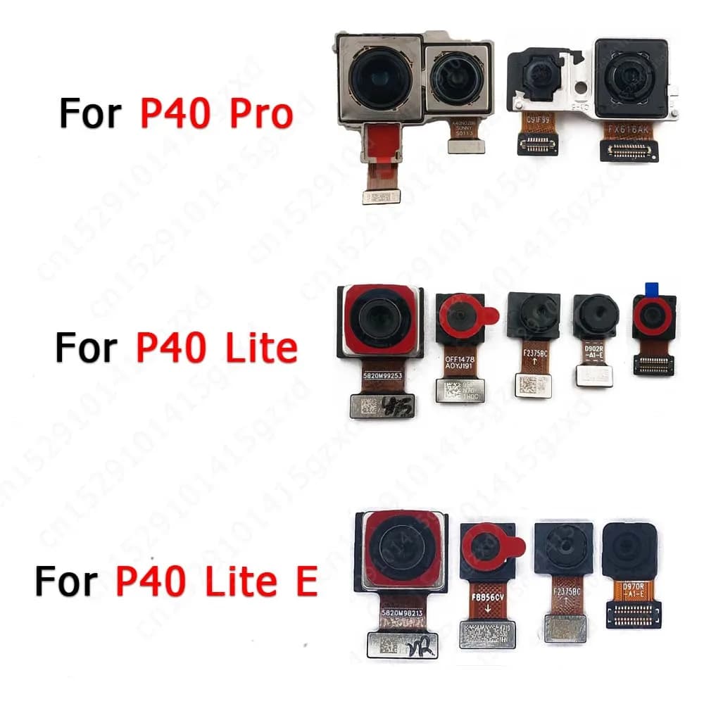 Fotocamera anteriore posteriore per Huawei P40 Lite E Pro piccolo modulo fotocamera frontale per Selfie posteriore Flex pezzi di ricambio di ricambio