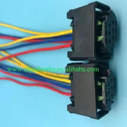 50/100 pz 6 Pin Tyco Pedale Dell'acceleratore Spina Valvola A Farfalla Connettore del Sensore 1- 967616 -1 7M 0973119 con filo da 15 cm 20 AWG