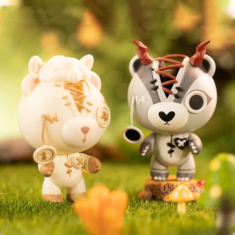 Raggedy Teddy Animal Friend Party Blind Box Toys Special Fragrance Figurine Anime Figure Caja Ciega borsa a sorpresa modello regalo