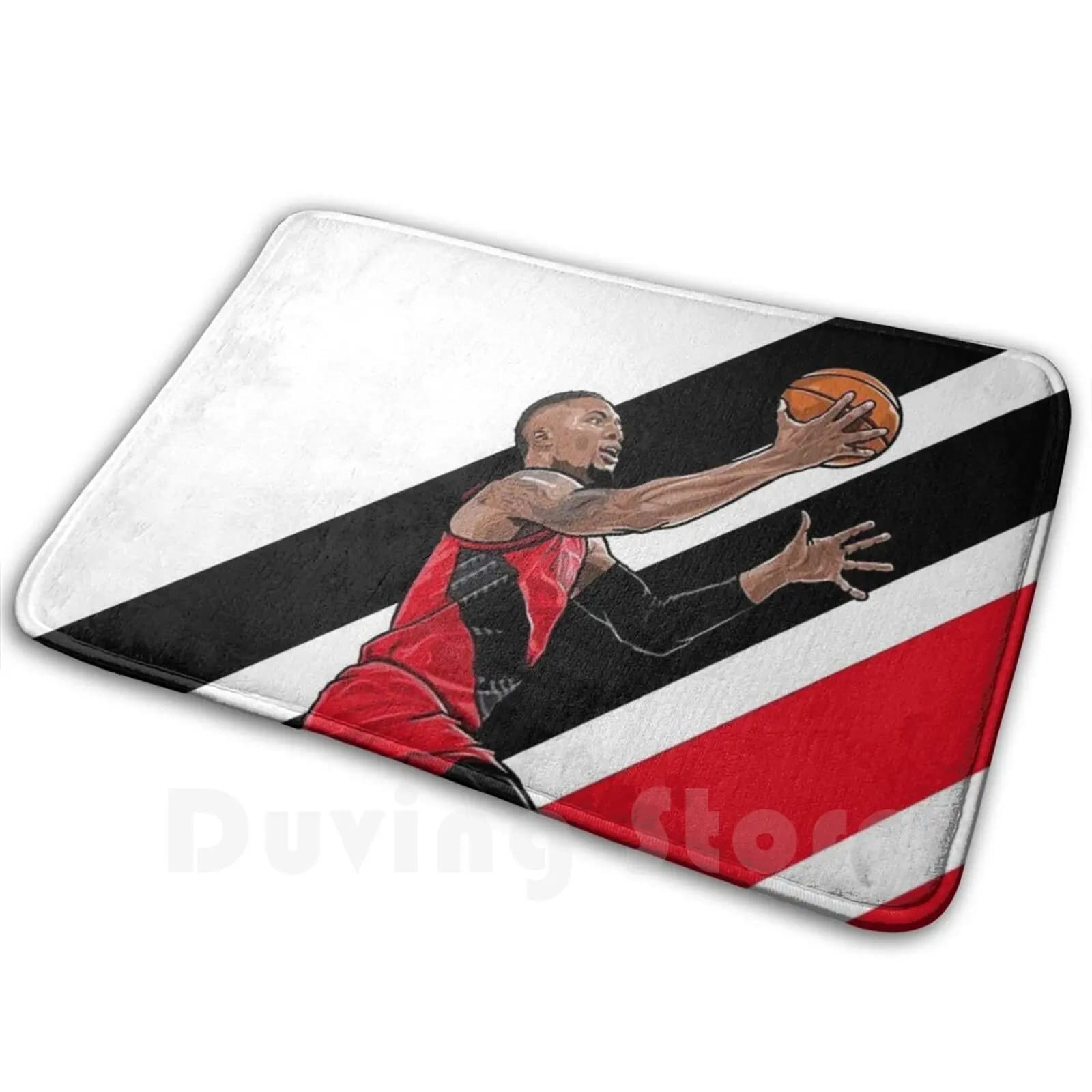 Dame Time-Damian Lillard Tappeto Tappetino Tappeto Cuscino Morbido Antiscivolo Dame Time Damian Lillard Basket Dame Portland