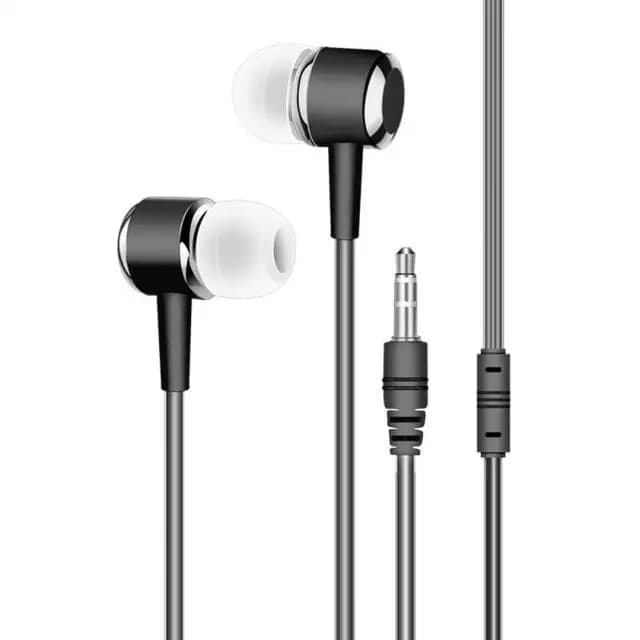 Auricolare da 3.5mm In-ear Stereo Subwoofer auricolari cuffie di controllo per Iphone Samsung OnePlus HuaWei XiaoMi
