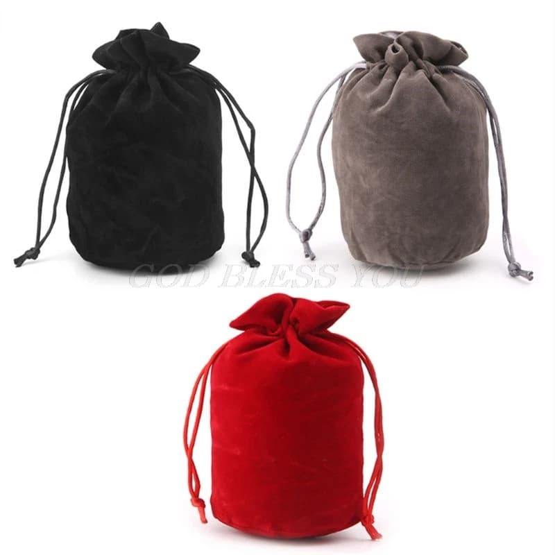 Per Dungeons And Dragons Velluto Dadi Sacchetto Dei Monili Imballaggio Sacchetto di Drawstring Gioco Da Tavolo Gioco di Trasporto di Goccia