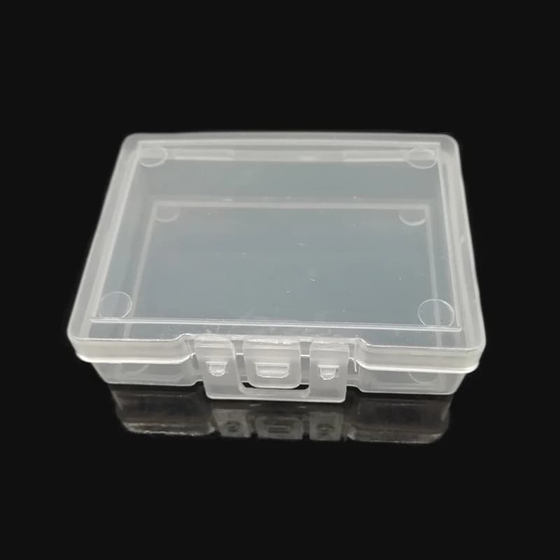 100 pieces Fishing accessories boxes Clear plastic bait case Fishing bait container Hook for equipment Fish bait box
