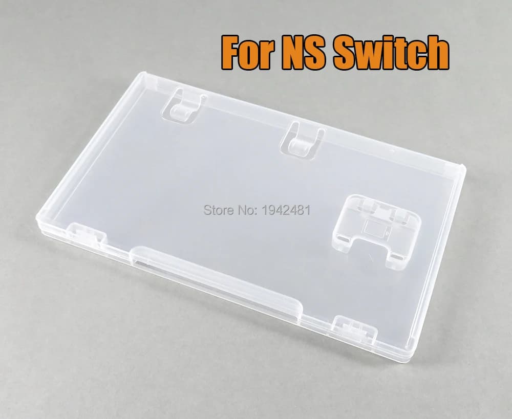 2 pezzi per schede di gioco Nintendo Switch NS con supporto per libretto, custodia trasparente per insertare la copertina, custodia per schede di gioco, custodia protettiva.