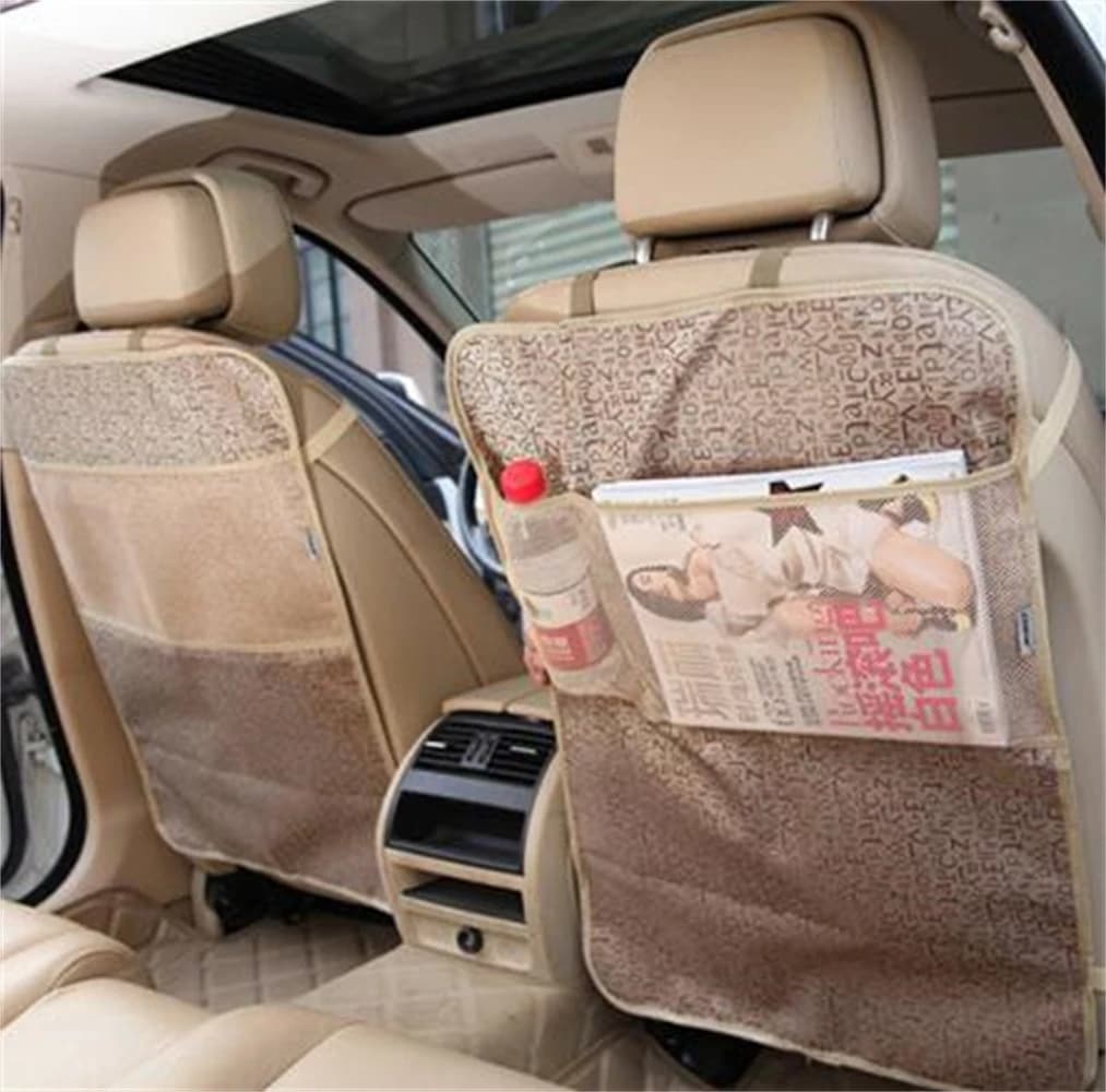 Tappetini universali per auto, protezioni per sedili posteriori, tasca per organizer, ideale per la protezione dalla sporca dei bambini, coperture impermeabili