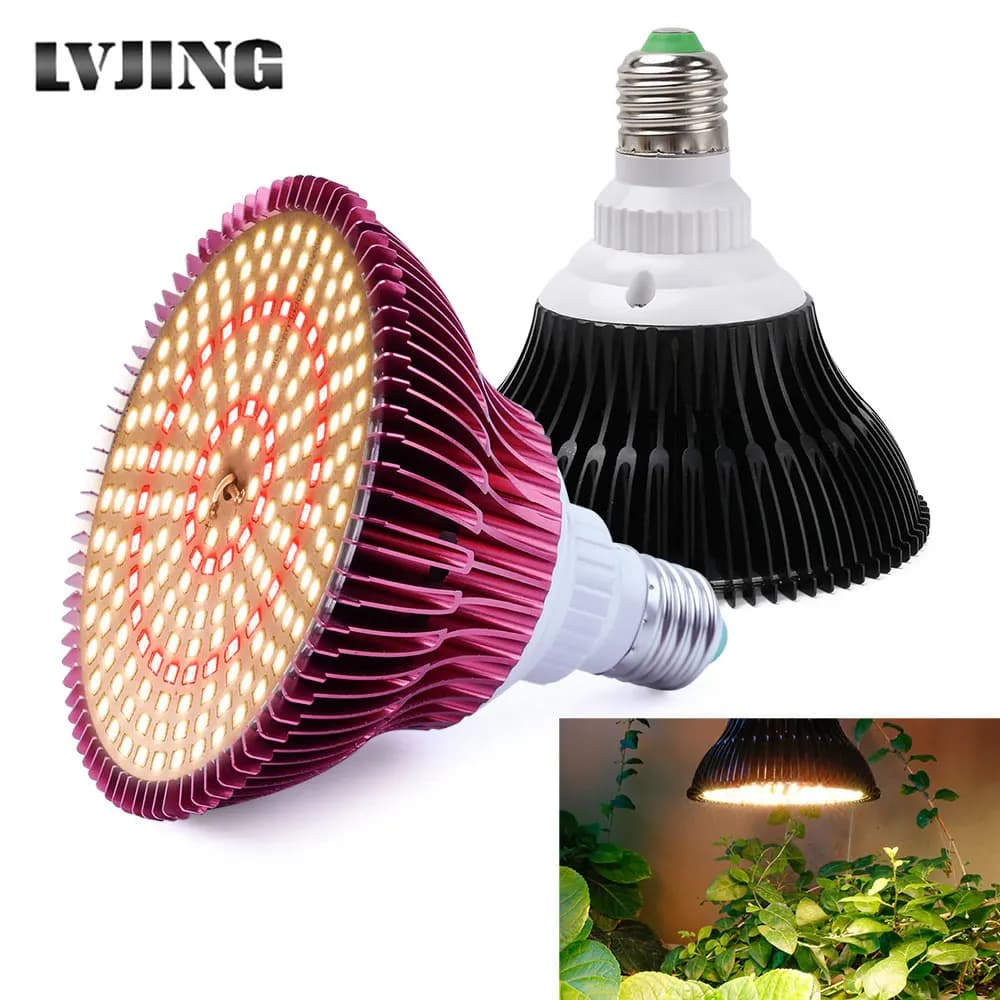 Full 150W Spectrum Plant Grows Led Bulbs For Semi Flower Green Hydro