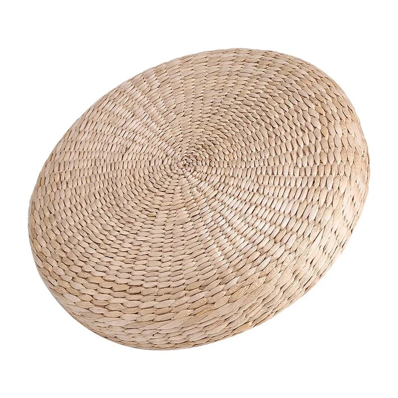 Hand-made woven Rattan cushions, outdoor garden cushion, Rattan chair, hand woven seat, Futon Yoga mat, round thickened straw