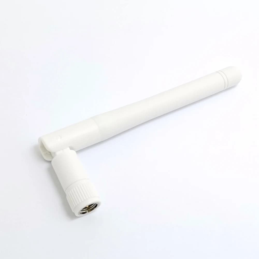 JIENUO CCTV Camera Accessorie 2.4G Antenna Wireless bianca Booster di rete esterna WLAN RP-SMA connettore supporto Router Wifi Cam