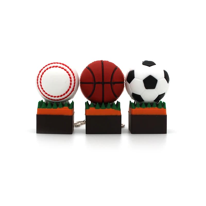 Nuovo Pendrive Football USB Flash Drive 8GB 16GB 32GB 64GB Cartoon Flash Drive Flash Memory Disk Pen Drive regali per i clienti