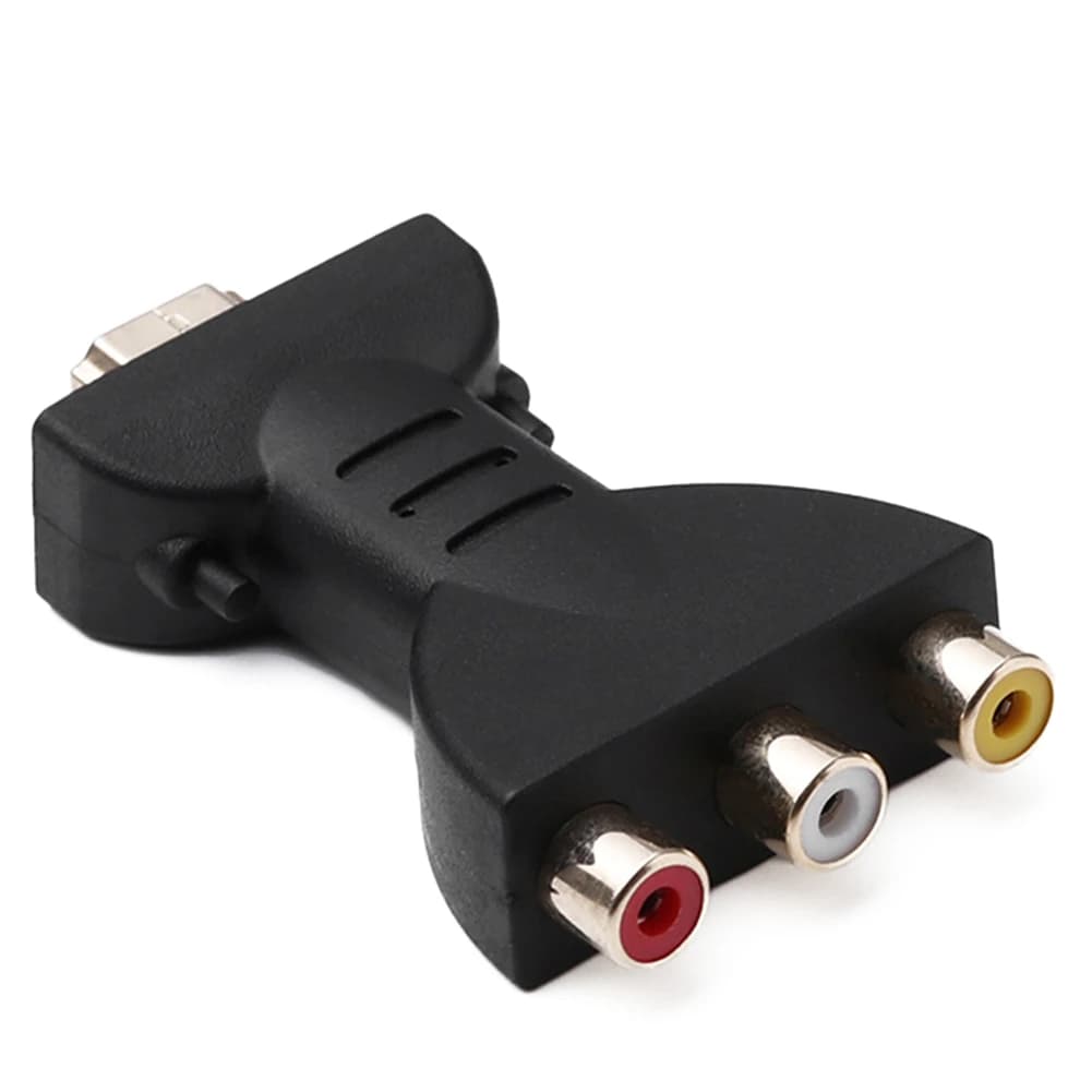 Convertitore da HDMI a AV 3 RCA Full HD Video 1080P AV Scart Adattatore composito GK99