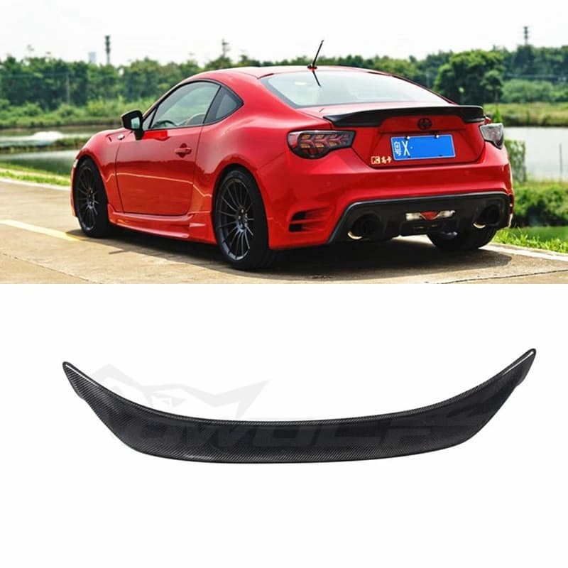 Accessori auto per Toyota GT86 BRZ FR-S Spoiler 2013 2014 2015 materiale ABS Spoiler posteriore coda tronco ala Boot Lip Molding 1 pz