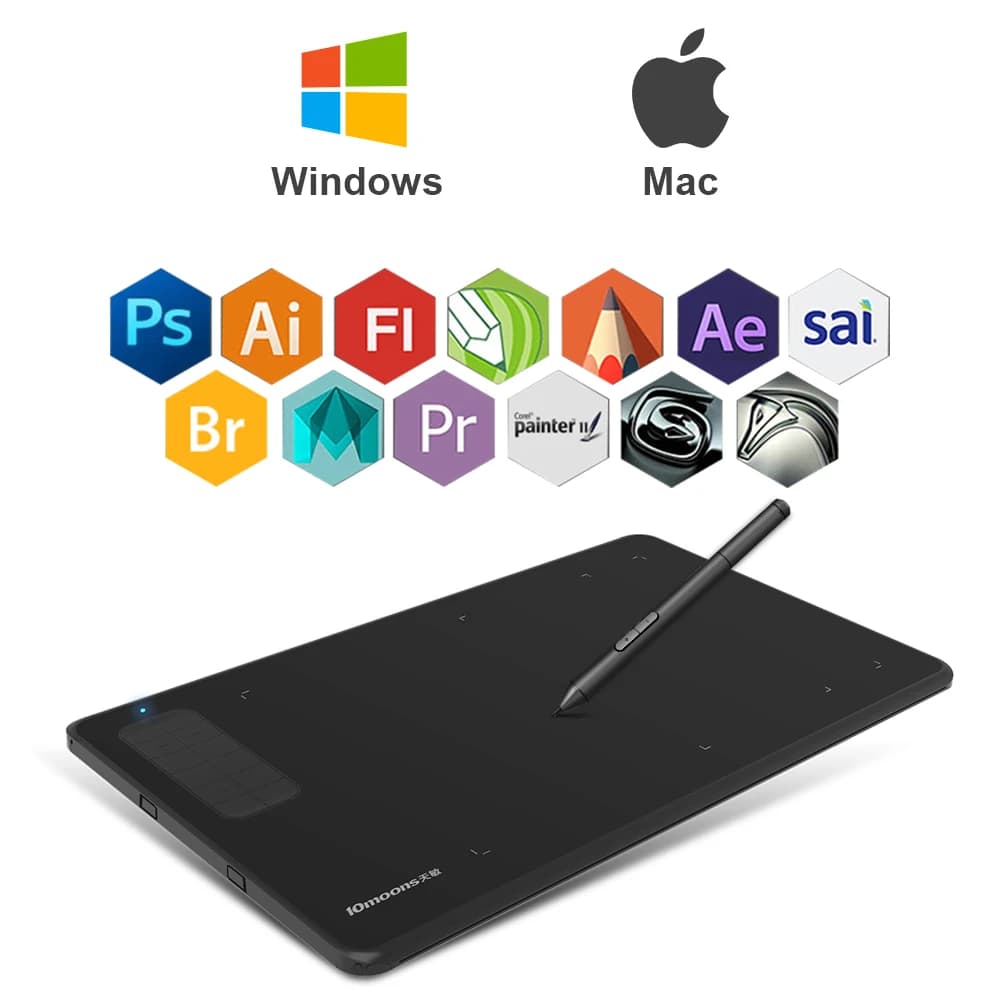 Insegnante di tavoletta grafica tavolo da disegno professionale di classe online lavagna per scrittura DESIGN industriale adatto per Computer, telefono cellulare