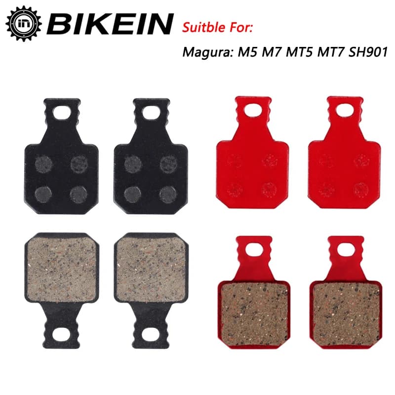 BIKEIN 4 Paia Pastiglie Freno Idraulico per Bicicletta da Montagna Parti Bici MTB per Magura M5 M7 MT5 MT7 SH901 Pastiglie Freno a Disco in Ceramica Resina