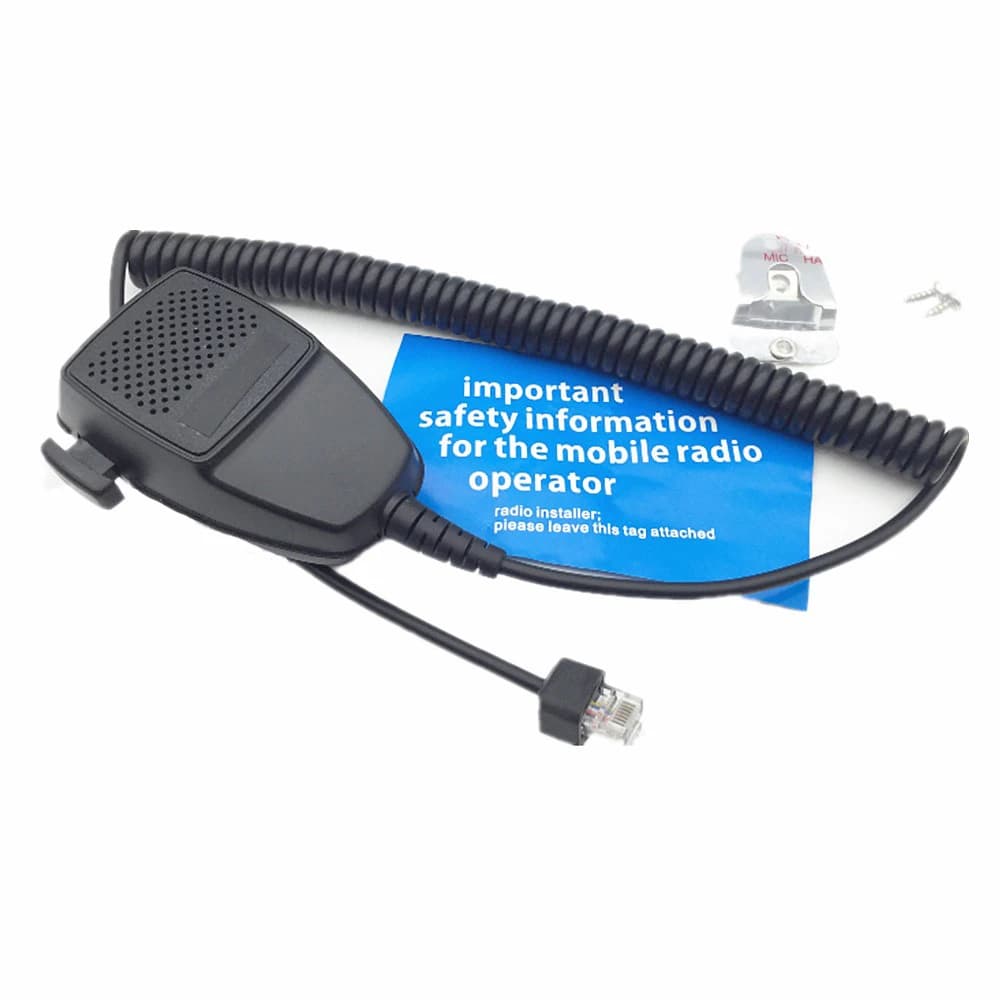 Microfono a 8 pin per Motorola Walkie Talkie GM340 GM350 GM360 GM3688 GM380 GM600 CDM1250 CDM1550 Radio mobile per auto
